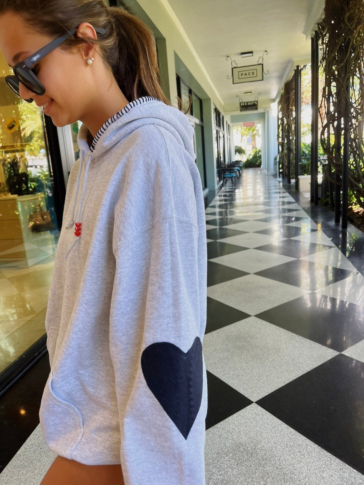 Heart Patch Sweatshirt