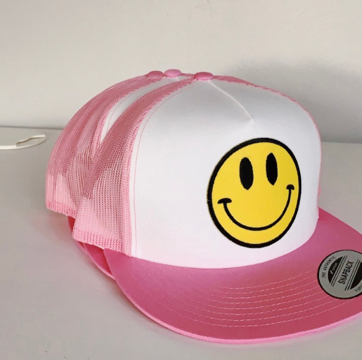 Smiley Face Trucker Hat